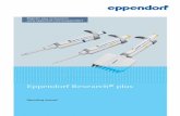 Eppendorf Research plus...The Eppendorf Research plus pipette is designed and constructed for low-contamination transfer of liquids. It is intended exclusively for use in research.