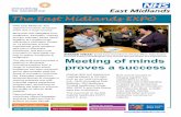Social Care innovators (L-R Dave Miles, Kelly Sharpe ... · innovative thinking and practice across healthcare in the East Midlands for the ... the latest in sleep apnoea technology,