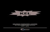 KELTECH ENERGIES LIMITEDkeltechenergies.com/pdf/investors/annualreport/report... · 2018. 1. 25. · KELTECH ENERGIES LIMITED 2 NOTICE Notice is hereby given that the Thirty-ninth