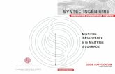 guide AMO 17X24 - Syntec Ingénierie · missions d’AMO Un constat : Tous les responsables des opérations de construction, maîtres d’ouvrage en particulier, sont soumis à une