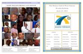 Bulletin #4. June · ROTARY CLUB OF WEST NASSAU-Weekly Bulletin of June 23, 2011 Pg. 4 ROTARY CLUB OF WEST NASSAU-Weekly Bulletin of June 23, 2011 Pg. 5 This Period's Special Occasions