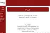 Proofs CSE235 Proofs How To - College of choueiry/F07-235/files/Proofs.pdf · PDF file Proofs CSE235 Introduction How To Examples Fallacies Proofs With Quantiﬁers Types of Proofs