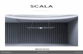 SCALA - Resonics...Scala Design: Anya Sebton Den nedpendlade Scala hindrar ljud-vågorna att fortsätta uppåt i rum-met, vilket bidrar till ett behagligare ljudlandskap. The ceiling-hung