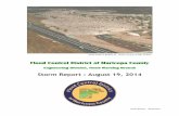 Storm Report : Aug. 19, 2014 - Maricopa County, Arizonaalert.fcd.maricopa.gov/alert/WY14/StormRpt_08192014.pdfInitial Release – 09/04/2014 Flood Control District of Maricopa County
