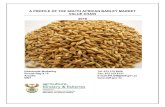 A PROFILE OF THE SOUTH AFRICAN BARLEY MARKET ......produced mainly in Ethiopia, followed by Algeria, Morocco, Tunisia and South Africa respectively. Contribution of various provinces