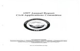 1997 Annual Report Civil Applications Committee · 1997 Annual Report ( Civil Applications Committee Tbe Civil Applications Committee The Civil Applications Committee (CAC) is a civilian