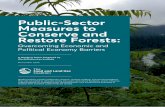Public-Sector Measures to Conserve and Restore Forests€¦ · Political Economy Barriers A Working Paper Prepared by World Resources Institute November 2019 Working Papers contain