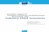 Scientific support to European industrial competitiveness: Roundtable … · 2016. 6. 3. · The roundtable will be structured around two thematic interactive sessions. 1) Energy,