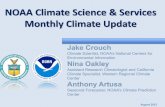 NOAA Climate Science & Services Monthly Climate UpdateAugust 2015 Monthly Climate Webinar AK Wildfire Acreage Season Total 1950-2015 AK Wildfire Cumulative Acreage 2004 vs. 2015 Source: