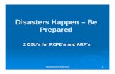 Disasters Happen – Be Prepared · 2016. 12. 8. · Disasters Happen – Be Prepared ... • How often do you have fire and disaster ... Water and Gas Outage Other potential outages: