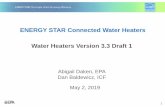 ENERGY STAR Connected Water Heaters Slides V3 · ENERGY STAR Connected Water Heaters Slides V3.3D1 Author: EPA ENERGY STAR Subject: ENERGY STAR Connected Water Heaters Slides V3.3D1