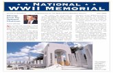 National WWII MemorialNational Chairman Senator Bob Dole S ix months and counting — that’s all the time remaining before we dedicate the long-awaited National World War II Memorial.
