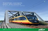 TramTrain connects town and country. - KVV · 2020. 3. 9. · the tram becomes a train. A success story of an innovative concept. The idea In Karlsruhe a fully developed tram-system
