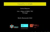 Causality is simple - haslab.uminho.pt · Causality is (moderatly) simple Carlos Baquero Univ. Minho & INESC TEC Portugal Berlin Buzzwords 2016