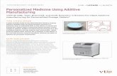 Personalized Medicine Using Additive Manufacturing...Personalized Medicine Using Additive Manufacturing VTIP 19-046: “Star, Branched, and Graft Polymers in Binders for Inkjet Additive