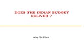 DOES THE INDIAN BUDGET DELIVERs Budget... · 2015. 5. 13. · 2015-16 BUDGET : SABKA SAATH, SABKA VIKAS : SABKA BUDGET • Many New Policies and Initiatives : Execution Will Matter