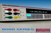 8000 Series Operation Manual V4.20 - Transmille Calibration · The 1 A range + and – fuses are located below the current terminals (1A Q.B.). This set of rear terminals is an option