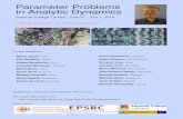 Parameter Problems in Analytic Dynamics · 2017. 3. 29. · Parameter Problems in Analytic Dynamics Imperial College London, June 27 - July 1, 2016 Celebrating Sebastian van Strien’s