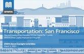 Transportation: San Francisco Capital Planning · With the update of the SFMTA 20-Year Capital Plan and new 5-Year Capital Improvement Program revenue estimates the 10-Year Capital