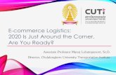 E-commerce Logistics: 2020 Is Just Around the Corner. Are You … · 2019. 6. 13. · 11.11 LOGISTICS Cainiao Smart Logistics Network broke its own delivery-speed record for the 11.11