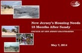 New Jersey’s Housing Needs 18 Months After Sandy...NJ’s Housing Needs 18 Months After Sandy. COUNCIL OF NEW JERSEY GRANTMAKERS. 40% of NJ residents affected by Sandy were renters,