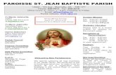 PAROISSE ST. JEAN BAPTISTE PARISHsjbp.ca/Bulletins/bulletin sjbp 2016-04-03.pdf · PAROISSE ST. JEAN BAPTISTE PARISH 10020 - 100 Ave., Morinville, AB T8R 1P7 Phone: 939-4412 Fax: