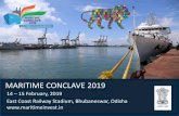 MARITIME INDIA SUMMIT 2016 · o Rivers were lifeline of Indian economy, ports were gateways o Trade and cultural ties with Asia and Africa by maritime route o Ports such as Tamralipta,