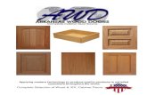 Complete Selection of Wood & 3DL Cabinet Doors€¦ · an imported cabinet, we manufacture it here at Arkansas Wood Doors using the most modern CNC equipment and software available.