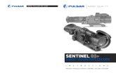 SENTINEL G2+ - militari.suveren.com.ua · 2-13 14-25 26-37 38-49 50-59 60-68 v.0614. Sentinel G2+ Riflescope Protective carrying case Remote control Operating manual Warranty card