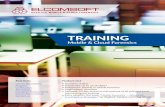 TRAINING - pt.elcomsoft.com€¦ · develop jailbreaking skills and learn how to use a jailbreak for data extraction on different generations of iOS devices. The attendees will master