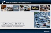 TECHNOLOGY EFFORTS · National Operations Center of Excellence (NOCoE) Comments to FHWA and NHTSA Congressional Testimony. Technology Efforts April 29, 2019 ... Common ideas for a
