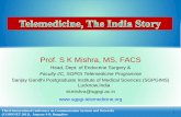 e-Health Initiatives in Indiasgpgitelemedicine.org/telemedicine/PPT/NetHealth_SKM.pdf · 2019. 11. 7. · • 620 million live in rural India (NCAER) • Bed-Population ratio 1:1333