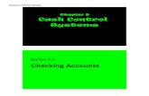 Checking Accountsmrsburnett.weebly.com/.../chapter_5_notes_slides.pdf · Chapter 5 Notes Slides Checking Account a bank account from which payments can be ordered by a depositor Example: