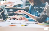 SOLTEQ | Interim report 1 January–31 March 2017 (IFRS)mb.cision.com/Main/10667/2242612/659880.pdfCEO ended on 17 February 2017. Olli Väätäinen was appointed as CEO of the company