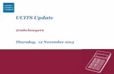 UCITS Update - Mason Hayes & Curran · Promoters were required to hold €635,000 in net shareholders’ funds ... March 2014 July 2014 October 2015 ... 12 European Communities Act