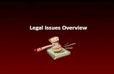 Legal Issues Overviewcoursework.mansfield.edu/psy3315/3315 - Legal... · SIOP-Industrial-Organizational Psychology Learning Segment Author: Peter Bachiochi Subject: Diversity in the