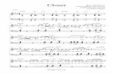 Closer Sheet Music The Chainsmokers · 2016. 12. 15. · Closer Words and Music by Asley Frangipane, Shaun Frank, Frederic Kennett, Alex Pall and Andrew Taggart Fm7 Fm/Eb I was do
