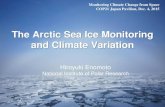 The Arctic Sea Ice Monitoring and Climate Variationcopjapan.env.go.jp/.../pdf/cop21-jp-151204-1330-1500-presentation-0… · COP21 Japan Pavilion, Dec. 4, 2015 . Background ... Atmosphere