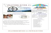FEATHER RIVER A’s NEWSLETTER · moonstone Junes birth flower is the rose Junes Zodiac signs are Gemini and Cancer. June is National Candy Month June is National Dairy Month On June