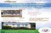 Thermia iTec Installation - Ashgrove Renewables · 2019. 12. 9. · Thermia iTec Installation Air to Water Case Study This house was built in the 1980s as a bungalow. In 2017 it was
