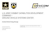 U.S. ARMY COMBAT CAPABILITIES DEVELOPMENT COMMAND – … · Prototype Test Battery (HSL7): Several battery containment concepts tested with ballistic penetration • Used two common