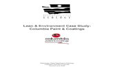 Lean & Environment Case Study: Columbia Paint & Coatings...Case Study Prepared by: Ross & Associates Environmental Consulting, Ltd., Seattle, WA () If you need this information in