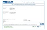 IECEx Certificate of ConformitySira Certification Service Unit 6 Hawarden Industrial Park, Hawarden, CH5 3US, United Kingdom Form Tel: +44 (0) 1244 670900 Email: ukinfo@csagroup.org