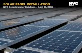 SOLAR PANEL INSTALLATION - Calendar · 2018. 5. 9. · Solar installations on non -complying buildings or non-conforming uses: • Solar installations on buildings with . non-conforming