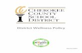 Model Wellness Policy - lce.cherokee1.org · 4 Final 03-13-2017 I. School Wellness Committee Committee Role and Membership The District will convene a representative District Wellness