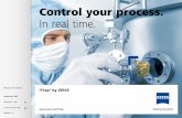 Control your process. In real time. · industrial metrology and quality assurance, microscopy solutions for the life sciences and materials research, and medical technology solutions