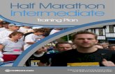 Half Marathon intermediate - CCLG us section/Train… · Half marathon training plan Race week preparation Conclusion. Half Marathon Intermediate Training Plan realbuzz.com Introduction
