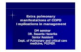 Extra pulmonary manifestations of COPDmanifestations of COPD …indiachest.org/wp-content/uploads/2016/07/Extrapulmonary... · 2018. 10. 7. · disease and atherosclerosis in patients