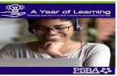 A Year of Learning - PSBA...2019/08/29  · TRAINING FORMATS A Year of Learning 2019 3 To support newly elected and reseated school directors in meeting their required school director