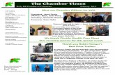 The Chamber Times...Helping Hands Thru Arts (404) 626-6658 21 Magnolia Dr N Ormond Beach, FL 32174 Proposed by: John Penny Action Automotive & Repair Inc.R Cedar Oaks Apartments Church